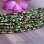 multi strand wood buckle beads bracelet